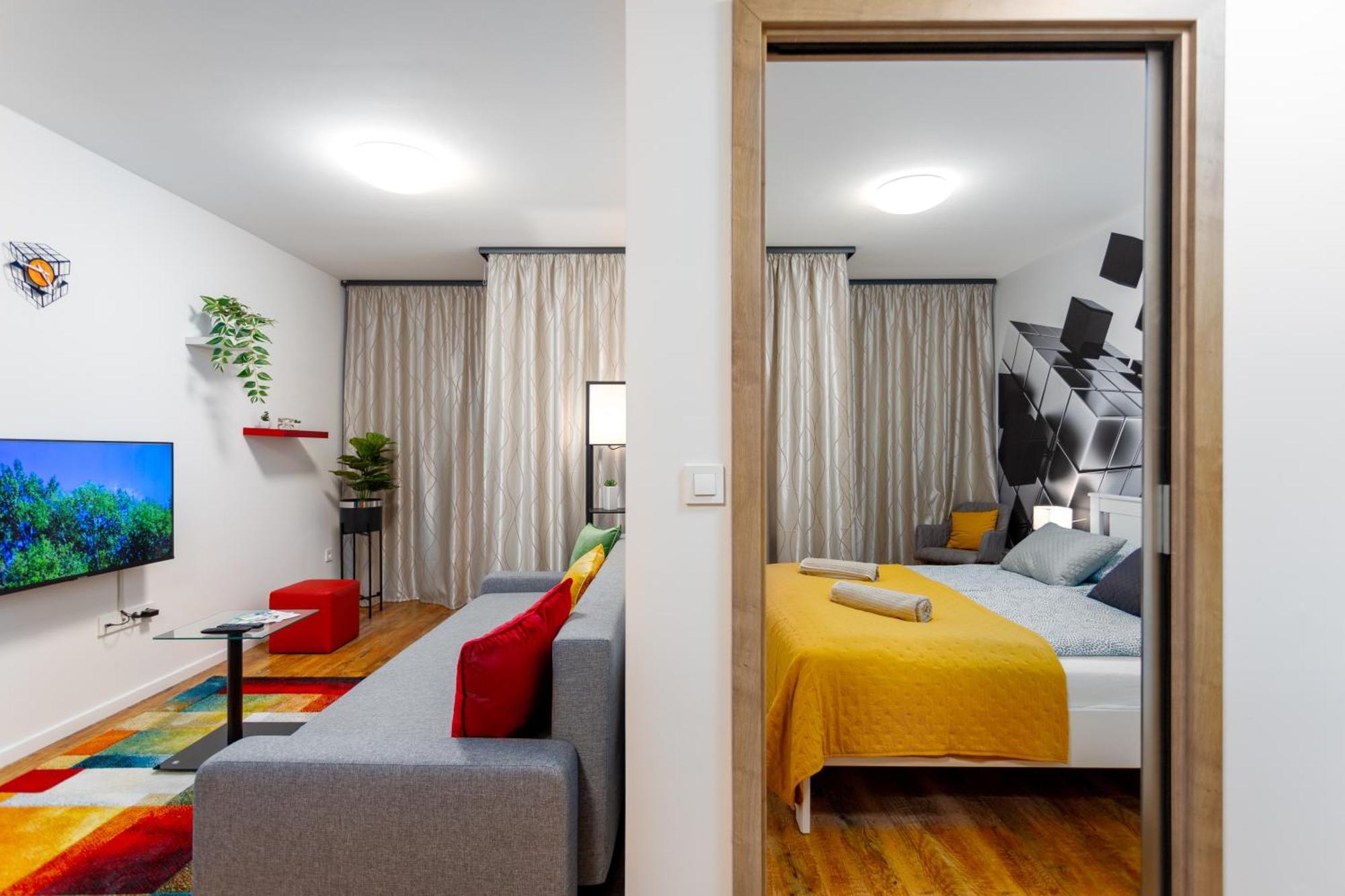 Downtown Cube Apartment Budapest Exteriör bild